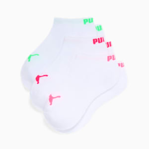 Calcetines cortos para niños [3 pares], WHITE / BRIGHT, extralarge